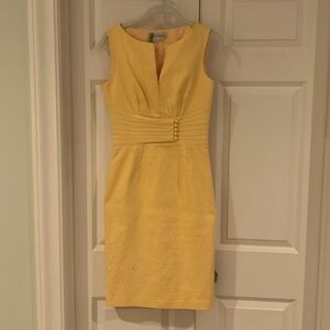 Beautiful sunshine yellow Kay Unger dress. Size 2.